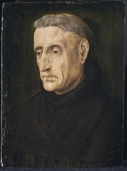 Hugo van der Goes A Benedictine Monk France oil painting art
